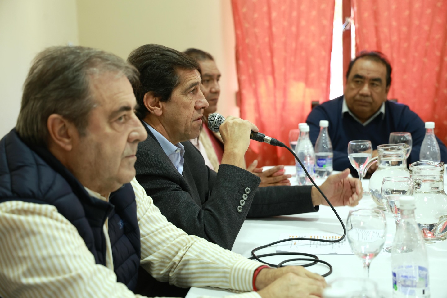 Imagen de la publicación de Carlos Sadir sobre agenda de obras con municipios de la Quebrada y Puna