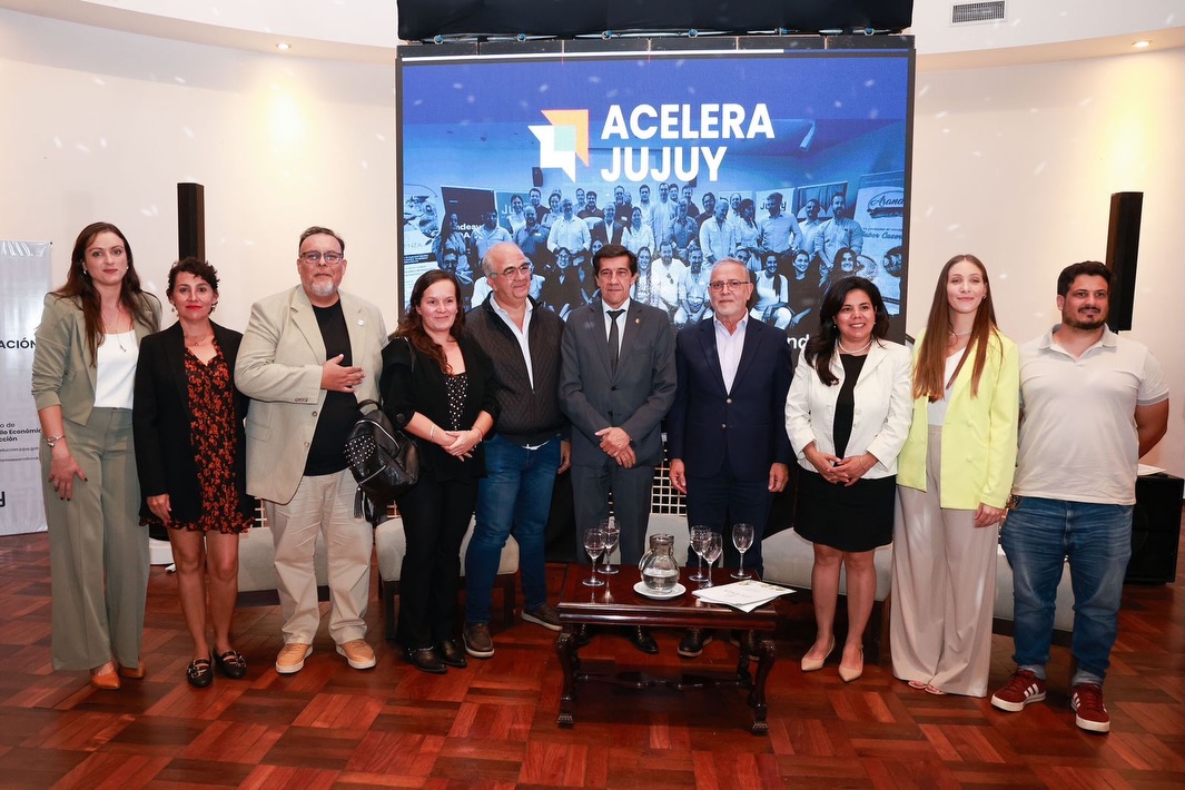 Imagen de la publicación de Carlos Sadir sobre jujuy Acelera acompaña el desarrollo de diez empresas locales