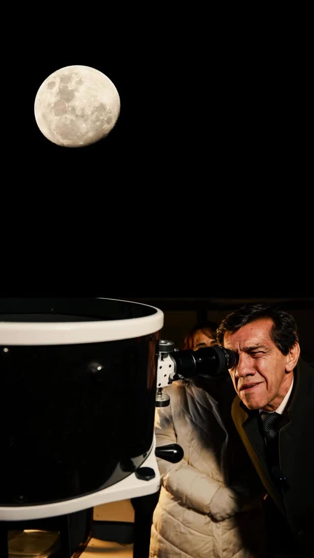Imagen de la publicación de Carlos Sadir sobre visita al Observatorio Olaroz Chico en la Puna jujeña