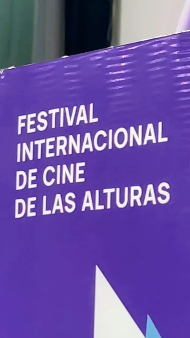 Imagen de la publicación de Carlos Sadir sobre inicio de la 11ª edición del Festival Cine de las Alturas