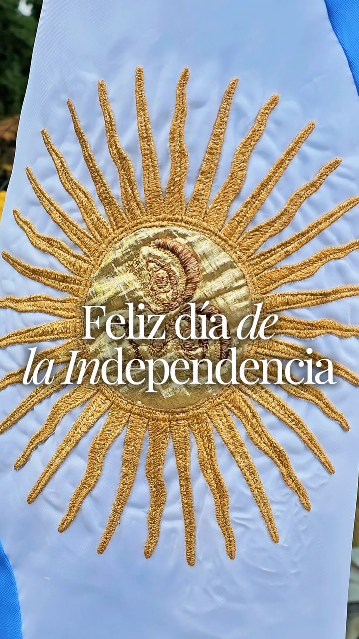Imagen de la publicación de Carlos Sadir sobre saludo por el Día de la Independencia Argentina