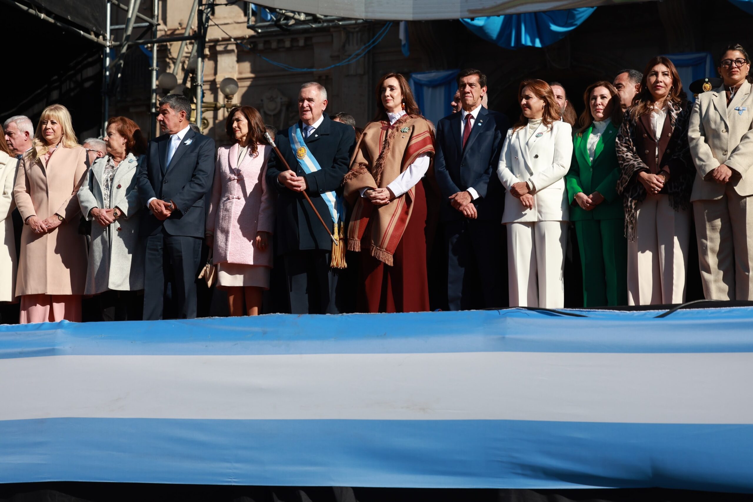 Imagen de la publicación de Carlos Sadir sobre participación en los actos por la Independencia en Tucumán