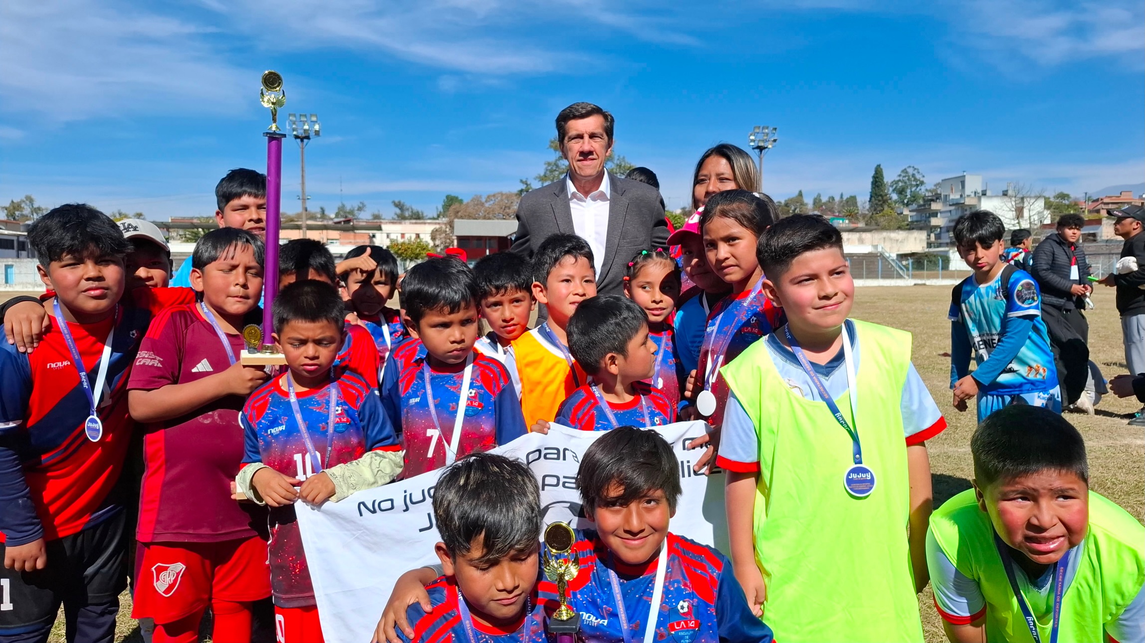 Imagen de la publicación de Carlos Sadir sobre participación en el Torneo Infantil Brochita Jurado de Alto Comedero