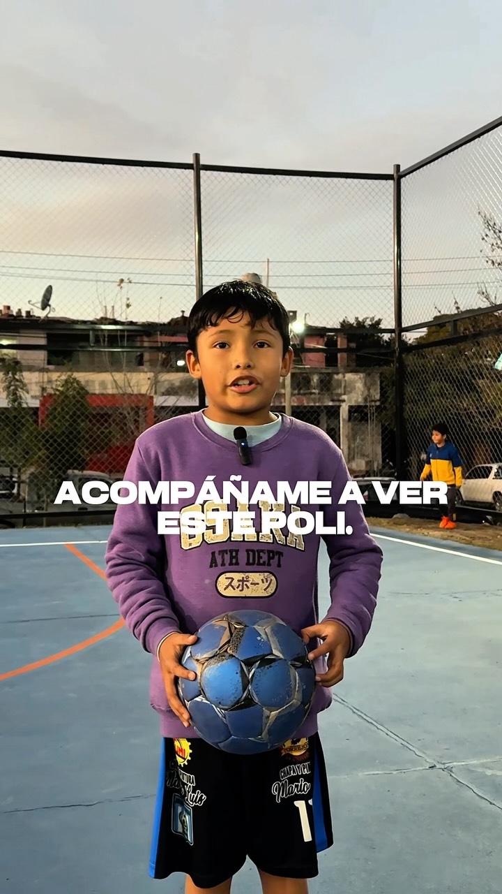 Imagen de la publicación de Carlos Sadir sobre remodelación del polideportivo de las 308 Viviendas de Alto Comedero
