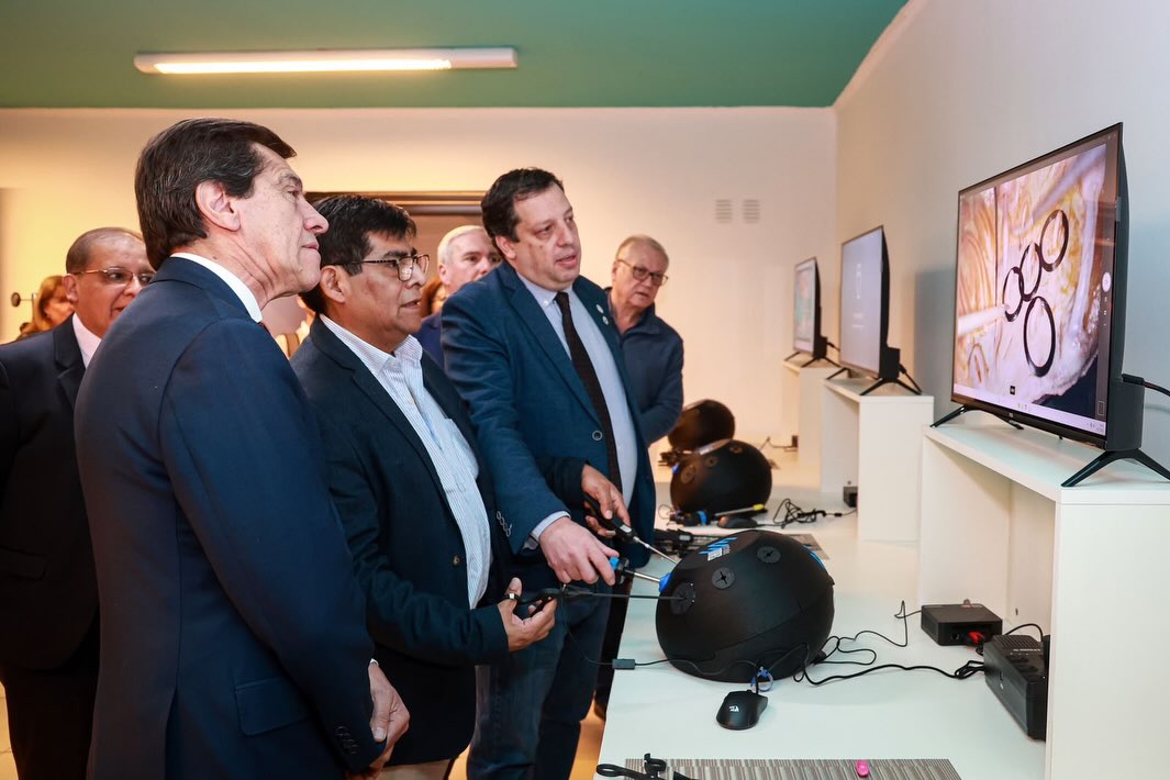Imagen de la publicación de Carlos Sadir sobre nueva Sala de Simulación del Consejo Médico de Jujuy