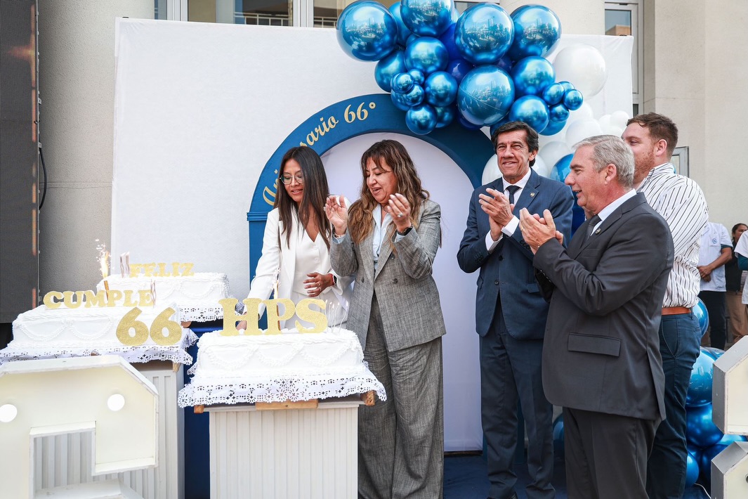 Imagen de la publicación de Carlos Sadir sobre nueva Sala de Internación en el aniversario del Hospital Pablo Soria