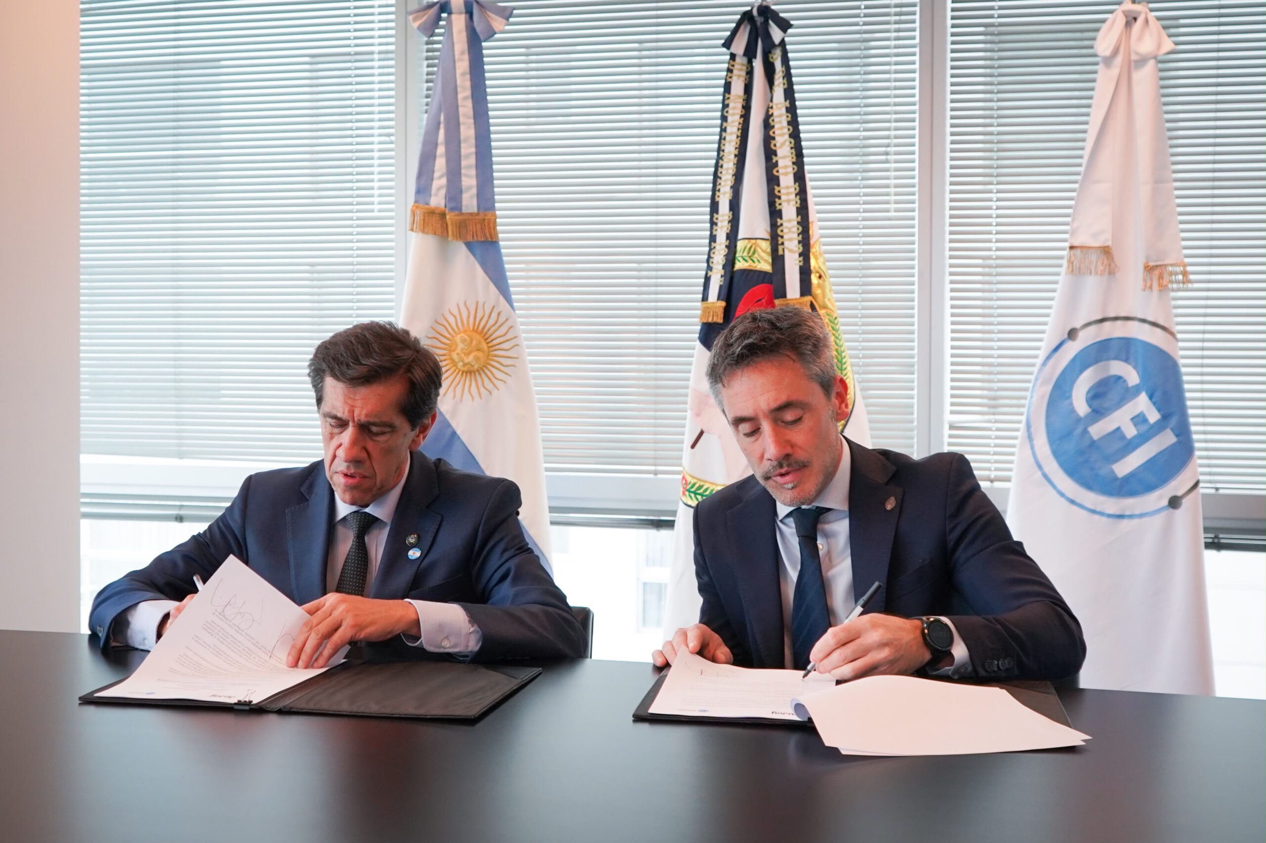 Imagen de la publicación de Carlos Sadir sobre convenio con el CFI para el desarrollo de proveedores jujeños