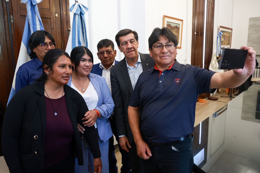 Imagen de la publicación de Carlos Sadir sobre plan de obras de agua y saneamiento para Puna y Quebrada