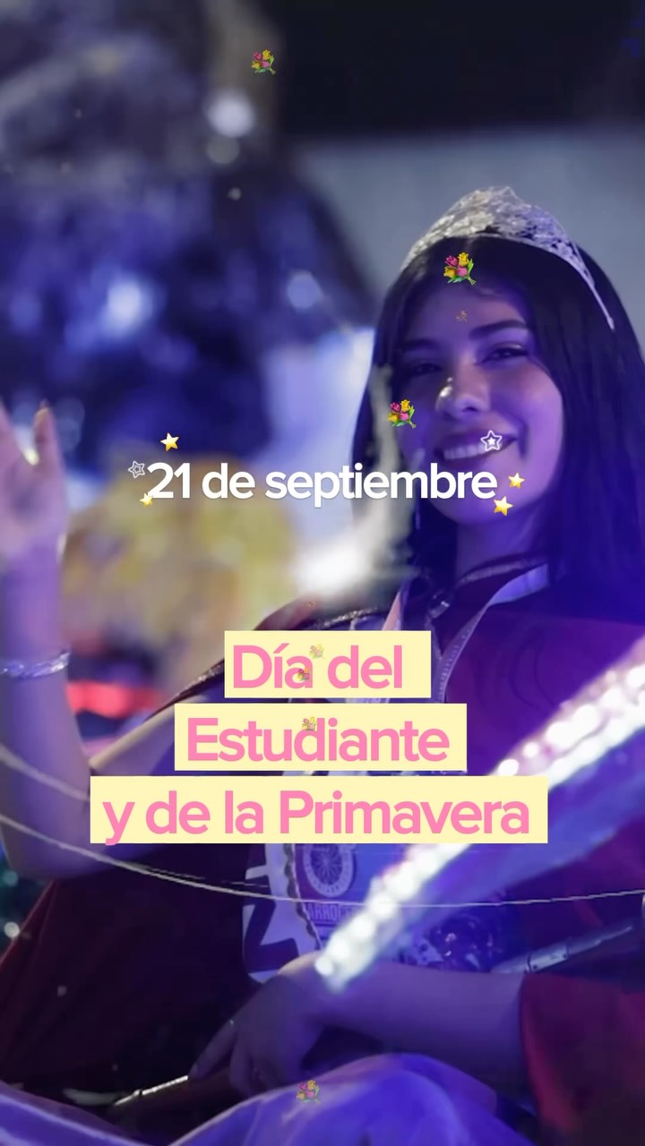Imagen de la publicación de Carlos Sadir sobre saludo por el Día de los Estudiantes y la Primavera