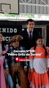 Encuentro en la renovada Escuela N° 138 de Palma Sola